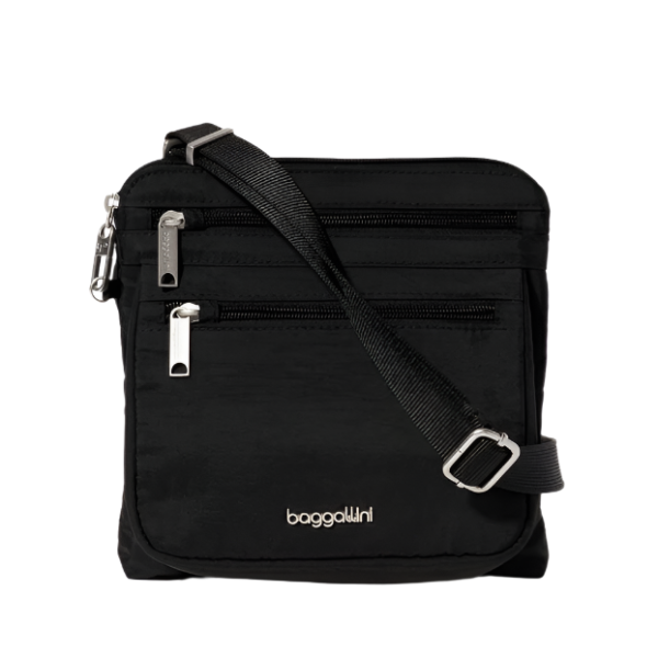 Baggalini Women s Securtex Anti-Theft Handbag - Black Online Sale