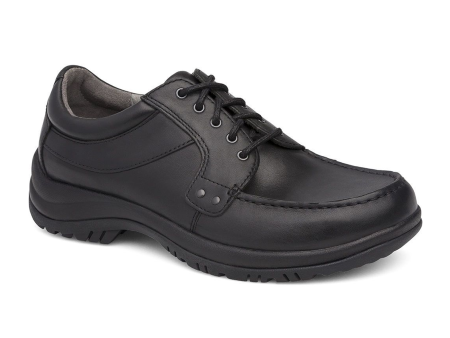 Dansko Wyatt Oxford (Men) - Black Full Grain on Sale