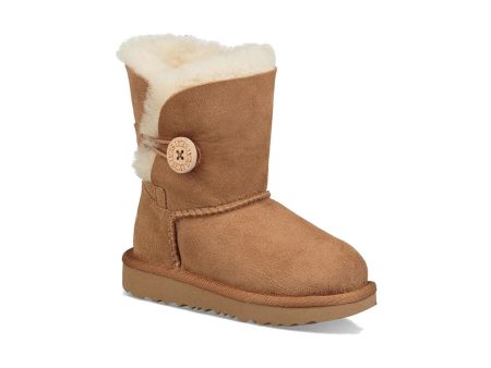 UGG® Toddlers Bailey Button II Boot - Chestnut Cheap