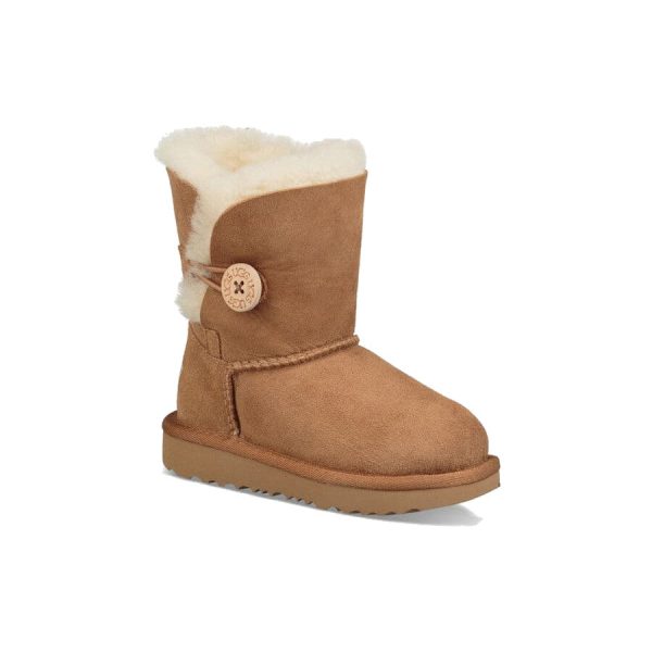 UGG® Toddlers Bailey Button II Boot - Chestnut Cheap