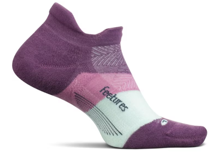 Feetures Elite Light Cushion No Show Tab - Purple Sale