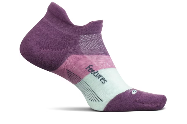 Feetures Elite Light Cushion No Show Tab - Purple Sale