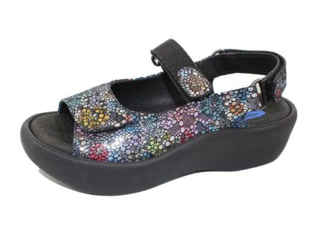 Wolky Women s Jewel - Black Multi Colmeia Suede Hot on Sale