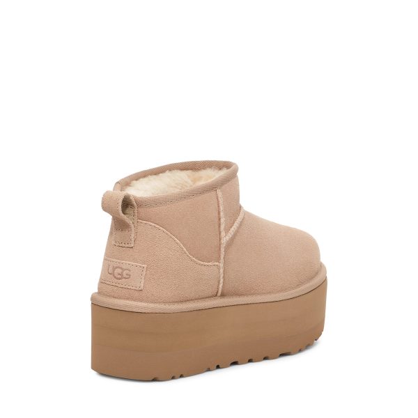 UGG® Women s Classic Ultra Mini Platform Boot - Sand on Sale