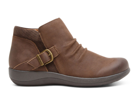 Aetrex Luna Ankle Boot (Women) - Dark Earth Supply