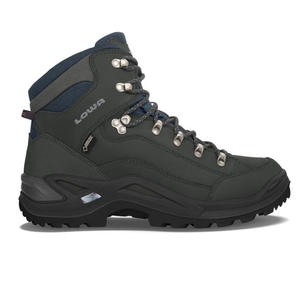 Lowa Renegade GTX Mid Hiking Boot (Men) - Dark Grey Cheap