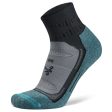 Balega Blister Resist Quarter Sock - Grey Blue Supply