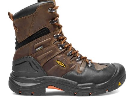 Keen Utility Coburg 8  Steel Toe Work Boot (Men) - Cascade Brown Brindle Discount