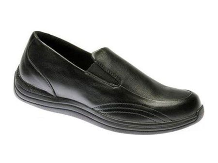 Drew Violet Slip On (Women) - Black Calf on Sale