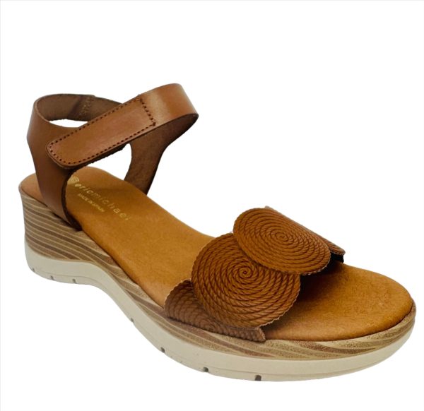 Eric Michael Women s Honey Sandal - Tan on Sale