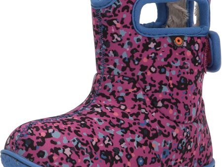 BOGS Kid s Winter Rain Boot Pink Textures For Cheap