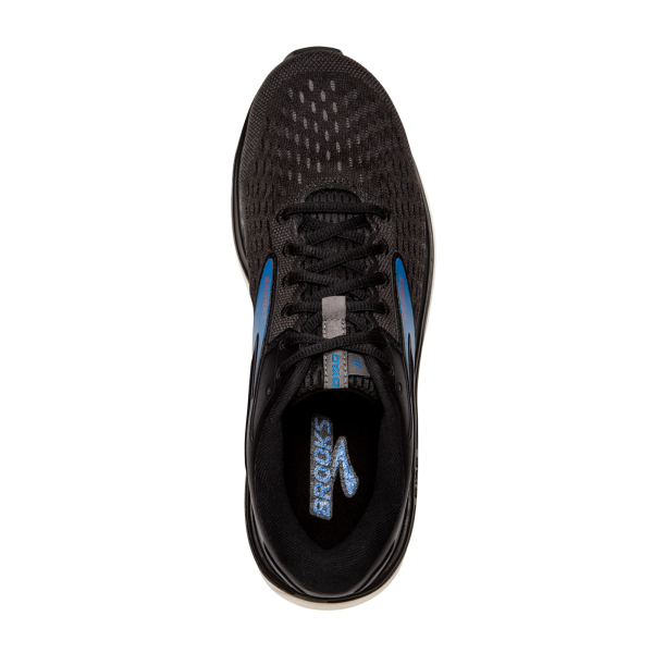 Brooks Dyad 11 Running Shoe (Men) - Black Ebony Blue Supply