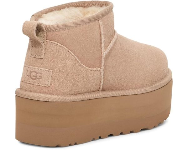 Women s UGG Classic Ultra Mini Platform in Sand Online Sale