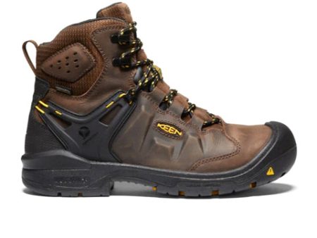 Keen Utility Dover 6  Composite Toe Work Boot (Men) - Dark Earth Black For Cheap