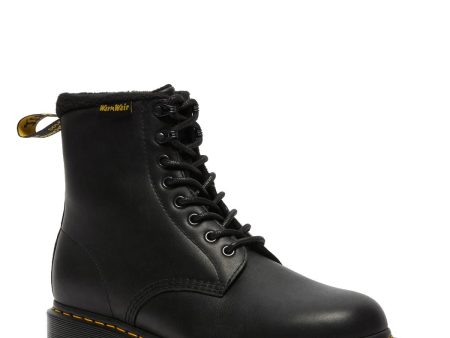 Dr Martens Men s 1460 Pascal Warmwair Water Resistant Leather Lace Up Boots - Black Online now