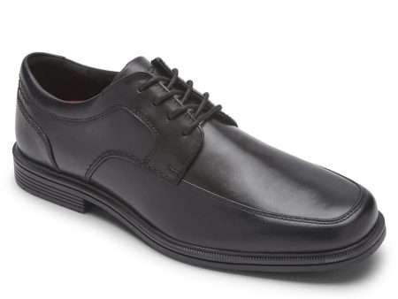 Rockport Men s Taylor Waterproof Apron Toe Oxford - Black For Cheap