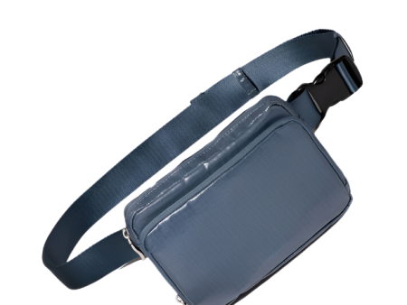 Baggalini Women s Modern Belt Sling Bag - Mist Gloss Ripstop Cheap