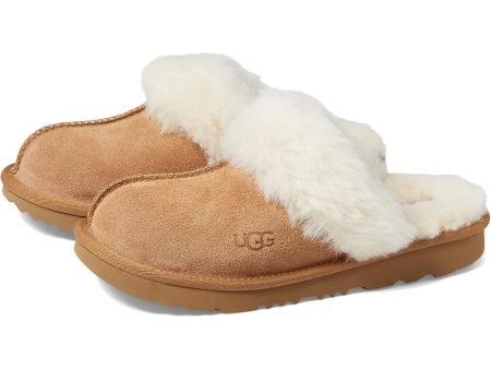 Kids  UGG Cozy II Slipper in Chestnut For Discount