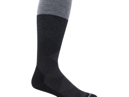 Sockwell Diamond Dandy Over the Calf Compression Sock (Men) - Black Supply