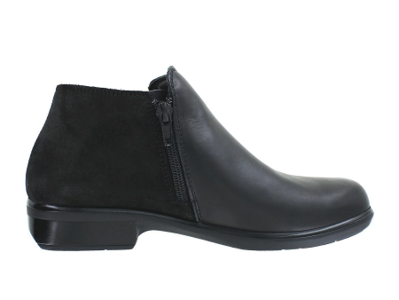 Naot Helm Ankle Boot (Women) - Black Cheap