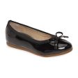 Hushp Puppies Josie Girls Ballet Flat - Black Patent Supply