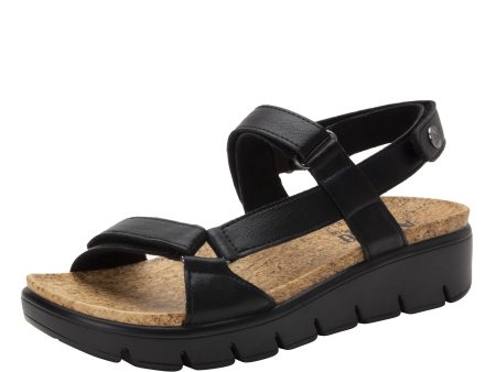 Alegria Women s Henna Sandal - Black Online Sale