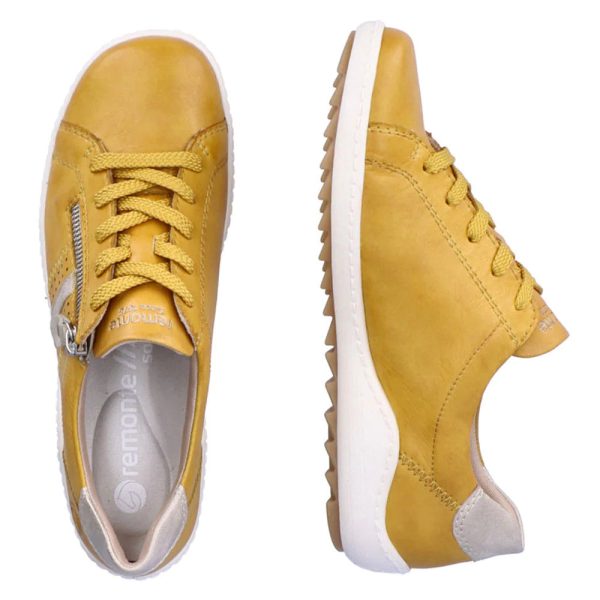 Women s Remonte by Rieker Women s LIV Casual Sneaker - Yellow Online Sale