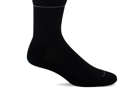 Sockwell Free n Easy Crew Sock (Women) - Black For Cheap