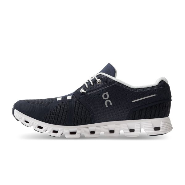 On Running Cloud 5 Running Shoe (Men) - Midnight White Sale