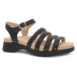 Dansko Women s Roxie Sandal - Black Nappa Supply