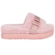 Women s Fluffita Slide - Black, Pink Blossom, Pink Cloud Discount