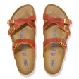 Birkenstock Women s Franca Sandals - Burnt Orange Oiled Leather Sale