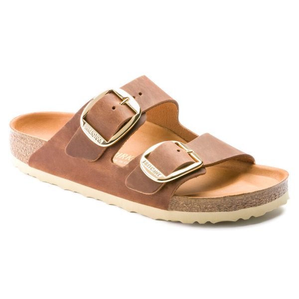 Birkenstock Women s Arizona Big Buckle Sandal - Cognac Online