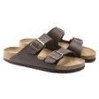 Birkenstock Unisex Arizona Birko-Flor Sandal - Dark Brown Fashion