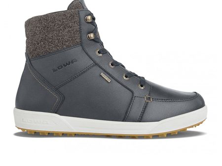 Lowa Molveno GTX Mid (Men) - Navy Brown For Cheap