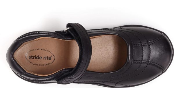 Stride Rite Girls  Claire Mary Jane - Black For Discount