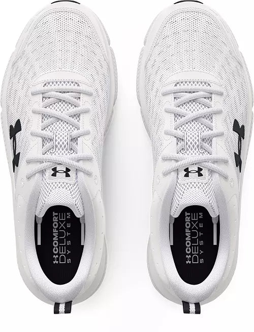 Under Armour Men s Charged Asset 10 Sneaker - White Online