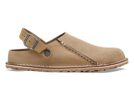 Birkenstock Men s Lutry Premium Suede - Gray Taupe Fashion