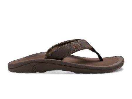 Olukai Men s Ohana Sandals - Dark Java Ray Online Sale