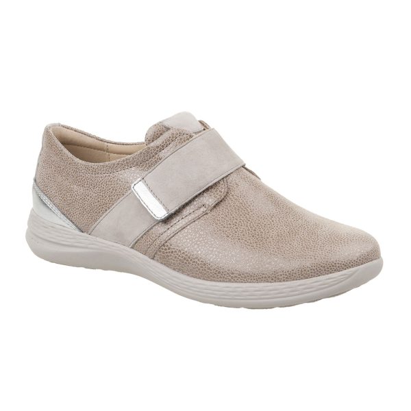 Fidelio Masha Extra Wide Slip On (Women) - Taupe Sale