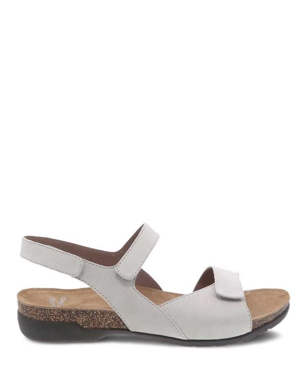 Dansko Women s Ronda Sandal - Ivory Milled Nubuck For Cheap