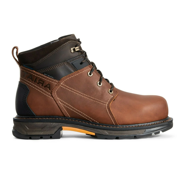 Ariat Workhog Trek 6  Composite Toe Work Boot (Men) - Oiled Brown Sale