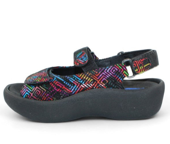 Wolky Women s Jewel Sandal - Multi Corza Print on Sale