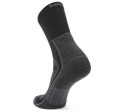 Balega Blister Resist Crew Sock - Grey Black For Sale