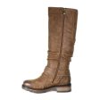 Wanderlust Fiona Wide Tall Boot (Women) - Dark Tan Online Hot Sale