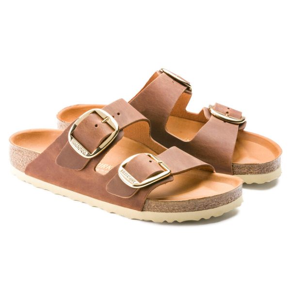 Birkenstock Women s Arizona Big Buckle Sandal - Cognac Online