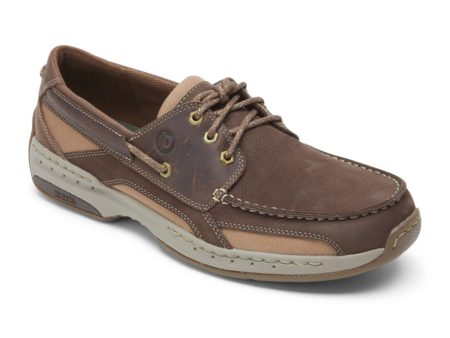 Dunham Waterford Captain Boat Shoe (Men) - Java Nubuck Hot on Sale