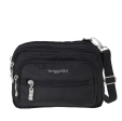 Baggallini Women s Triple Zip Bag - Black Online now