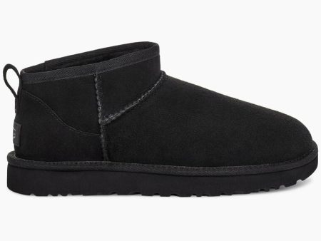 Women s UGG Classic Ultra Mini in Black Hot on Sale