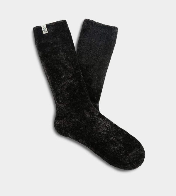 UGG Leda Cozy Sock in Black Discount